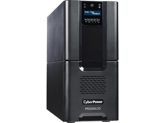CyberPower Smart App Sinewave PR2200LCD 2200VA Pure Sine Wave Tower LCD UPS