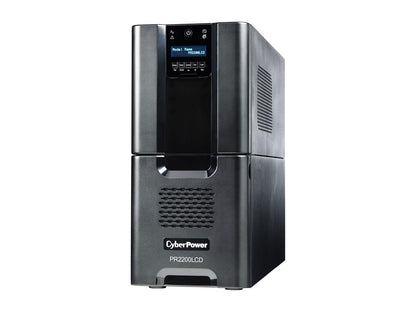 CyberPower Smart App Sinewave PR2200LCD 2200VA Pure Sine Wave Tower LCD UPS