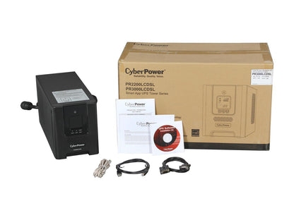 CyberPower Smart App Sinewave PR3000LCDSL 3000 VA 2700 Watts 7 Outlets UPS