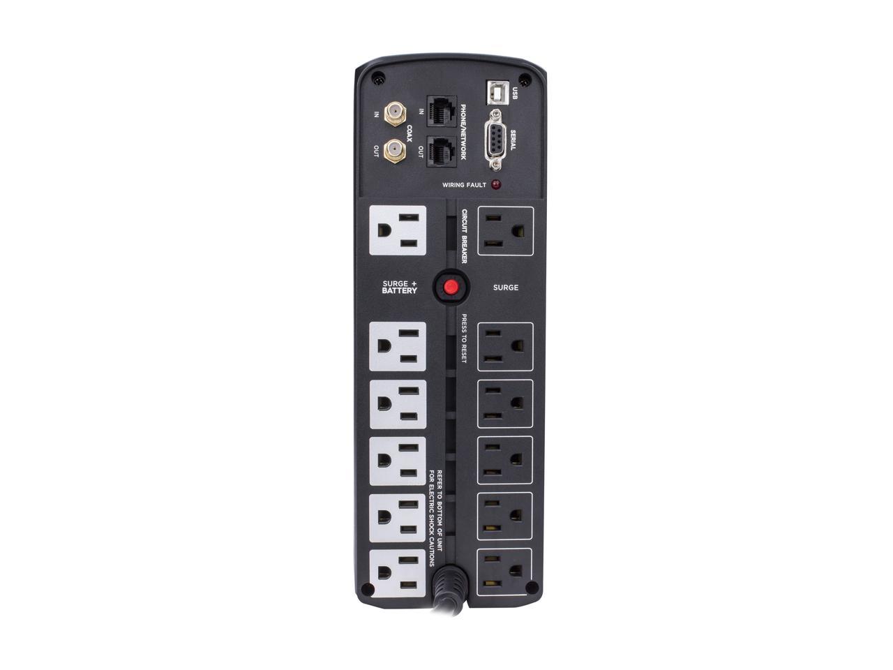 CyberPower BRG1500AVRLCDTAA 1500 VA 900 W 12 Outlets TAA UPS Systems
