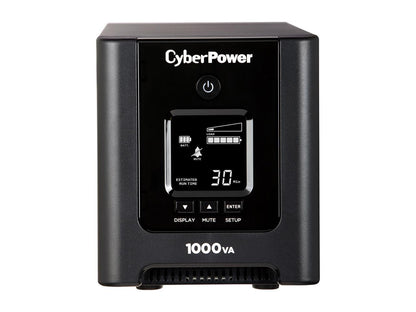 CyberPower PFC Sinewave Series OR1000PFCLCD 1000 VA 700 Watts 8 Outlets UPS