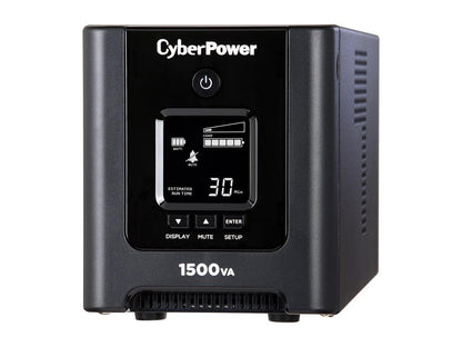 CyberPower PFC Sinewave Series OR1500PFCLCD 1500 VA 1050 Watts 8 Outlets UPS