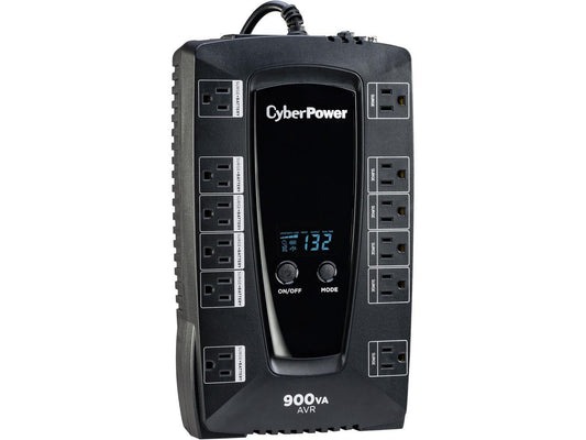 CyberPower Intelligent LCD Series AVRG900LCD 900VA 480W UPS