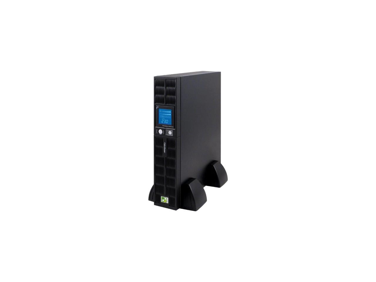 CyberPower Smart App Sinewave PR1000ELCDRT2U 1000 VA 900 Watts 8 Outlets UPS 230V