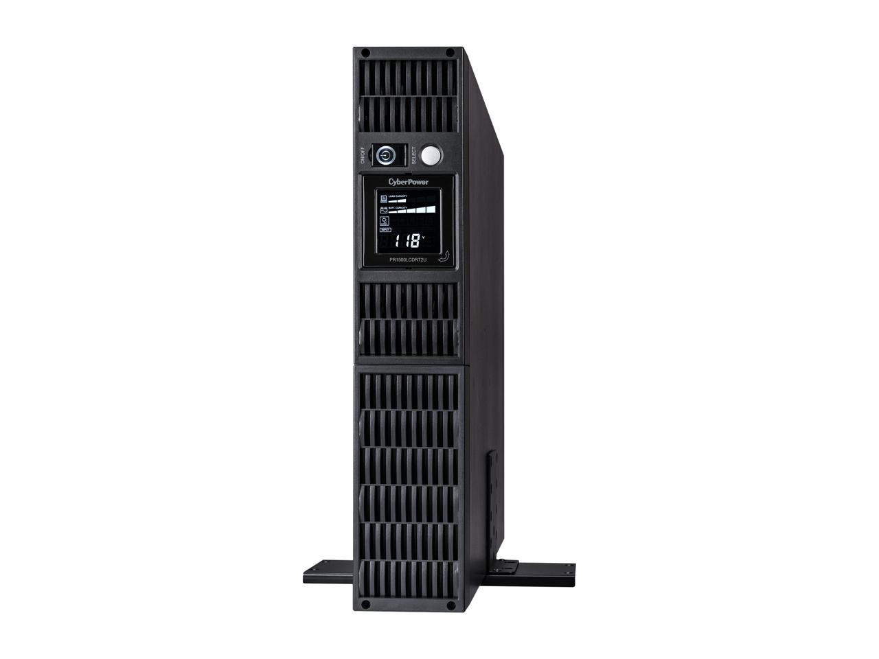 CyberPower Smart App Sinewave PR1500LCDRT2UN 1500 VA 1350 W 8 Outlets UPS