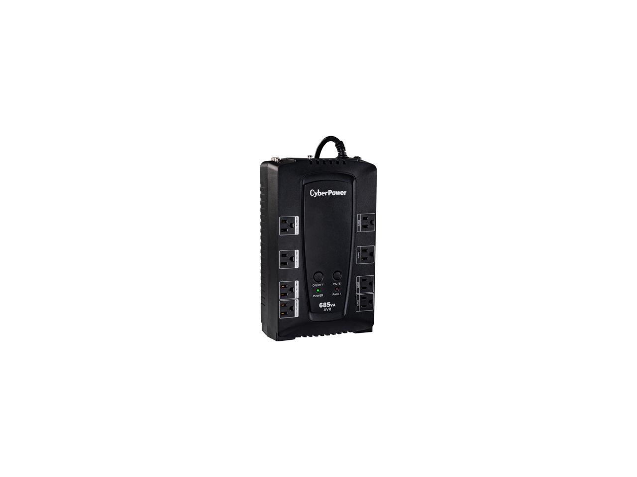 CyberPower CP685AVRG AVR UPS System 685VA/390W 8 Outlets Compact