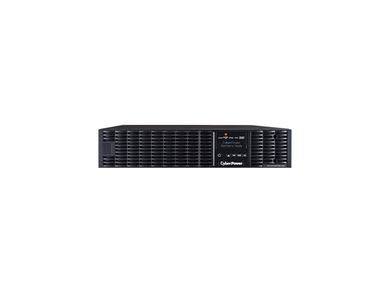 CyberPower Smart App Online OL1000RTXL2UN 1000VA Rack/Tower UPS