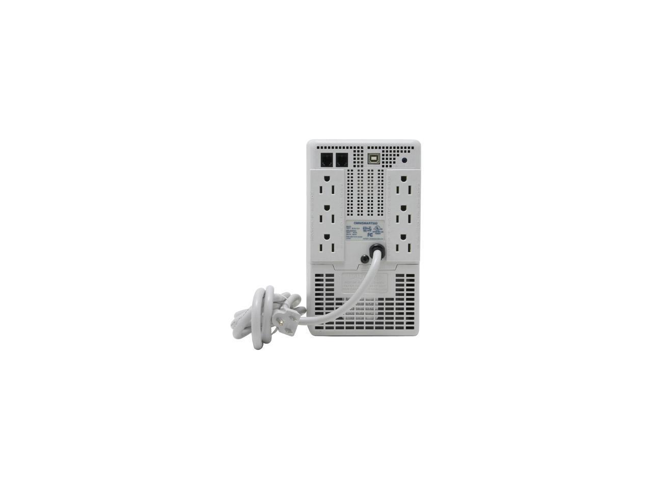 Tripp Lite OMNISMART500 Omni Smart 500 VA 300 Watts 6 Outlets Line Interactive UPS