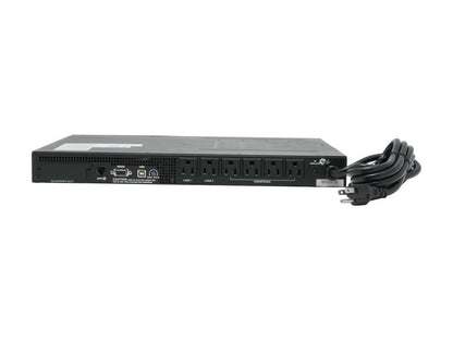 Tripp Lite Smart 750VA Sine Wave UPS Back Up, Line-Interactive 120V 600W, 1U Rackmount, Network Management Card Options, USB, DB9 Serial (SMART750RM1U)