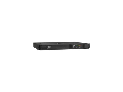 Tripp Lite Smart 750VA Sine Wave UPS Back Up, Line-Interactive 120V 600W, 1U Rackmount, Network Management Card Options, USB, DB9 Serial (SMART750RM1U)