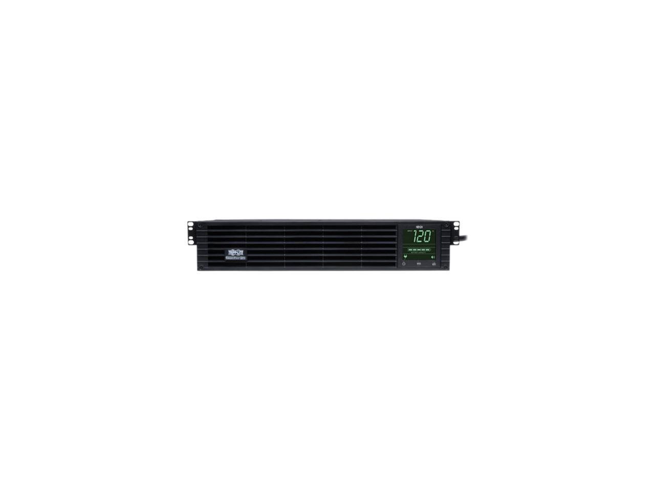 Tripp Lite SMART1000RM2U Smart Pro 1000 VA 800 Watts 2U Rackmount 6 Outlets Line Interactive UPS