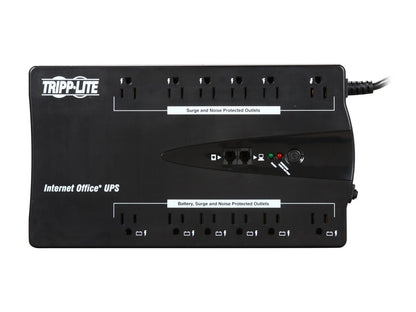 Tripp Lite INTERNET750U Internet Office 750 VA 450 Watts 12 Outlets Standby UPS for PCs