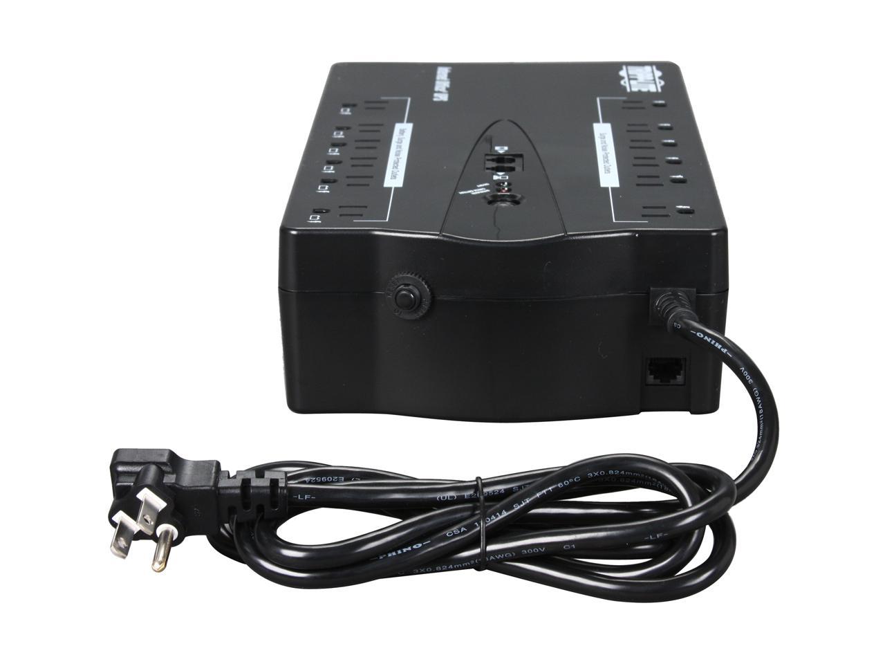 Tripp Lite INTERNET750U Internet Office 750 VA 450 Watts 12 Outlets Standby UPS for PCs