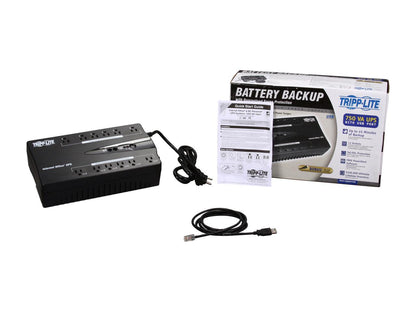 Tripp Lite INTERNET750U Internet Office 750 VA 450 Watts 12 Outlets Standby UPS for PCs