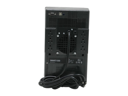 Tripp Lite SMART1500 Smart Pro 1500 VA 980 Watts Tower 6 Outlets Line Interactive UPS