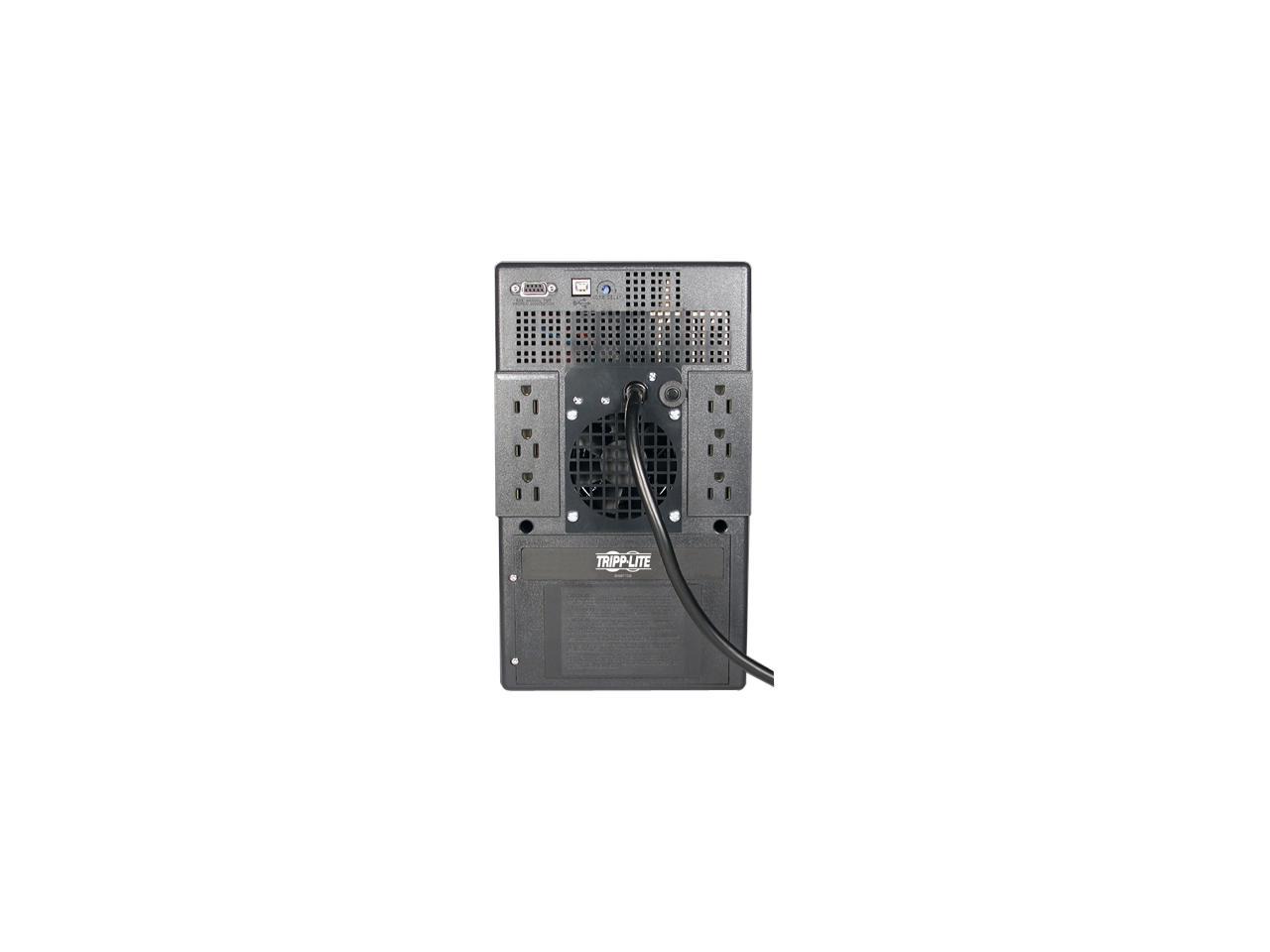 Tripp Lite SMART1500 Smart Pro 1500 VA 980 Watts Tower 6 Outlets Line Interactive UPS