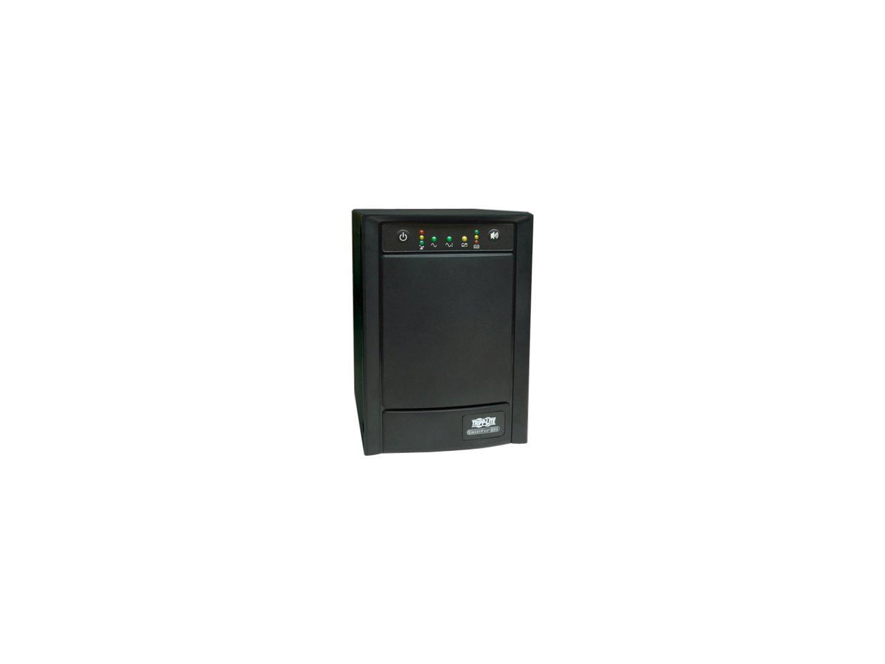 Tripp Lite SMART1050SLT Smart Pro 1050 VA 650 Watts Tower 8 x NEMA 5-15R Line Interactive UPS with SNMP Slot