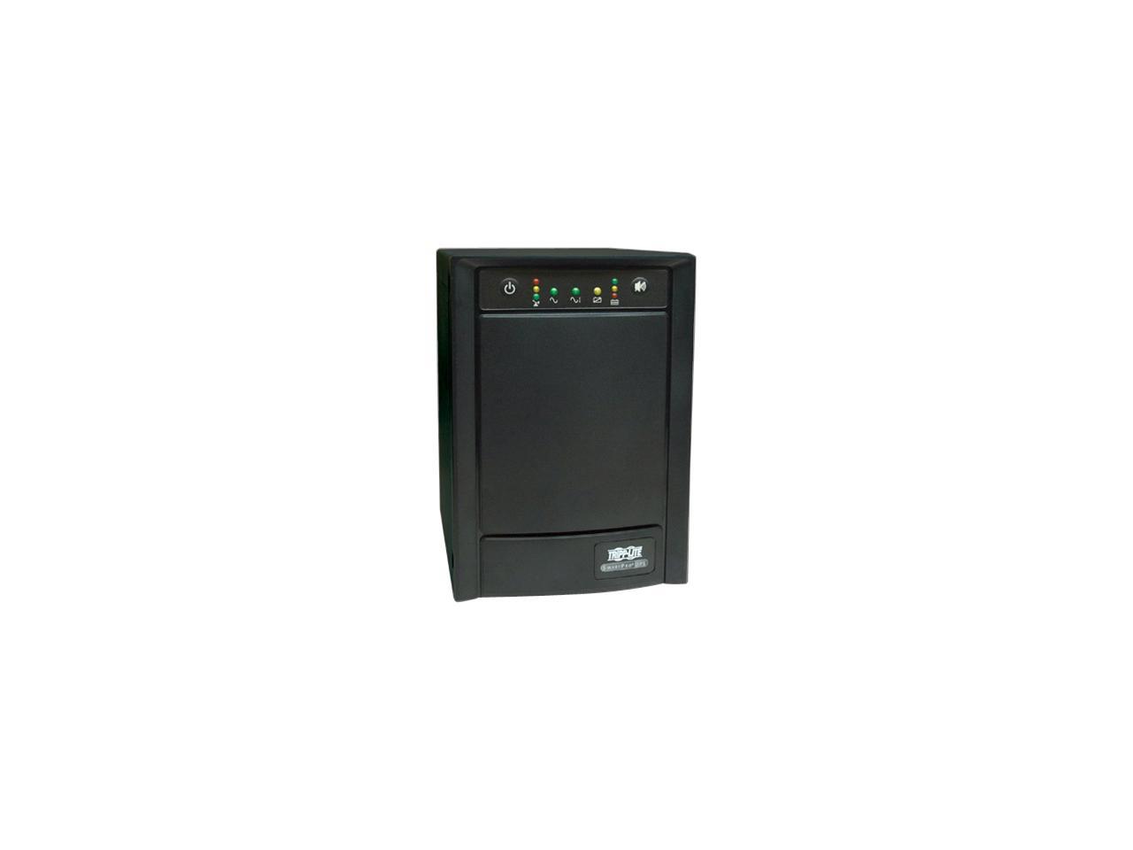 Tripp Lite SMART750SLT Smart Pro 750 VA 500 Watts 8 Outlets Tower Line Interactive UPS with SNMP Slot