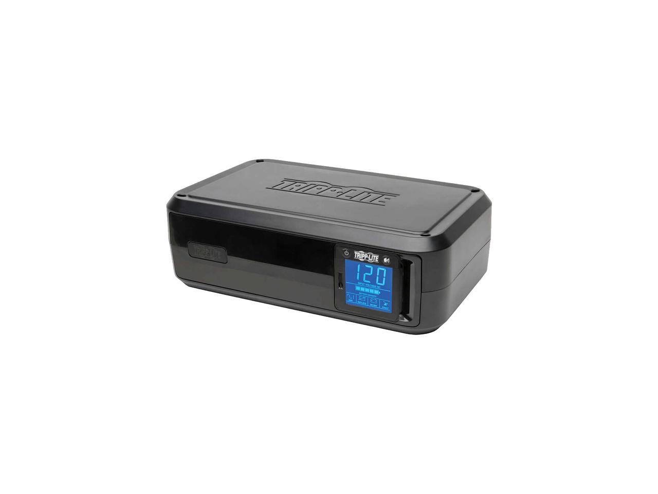 Tripp Lite SmartPro LCD 120V 1000 VA 500 Watts Line-Interactive UPS, AVR, Tower, USB, TEL / DSL / Coax Protection, 8 Outlets (SMART1000LCD)