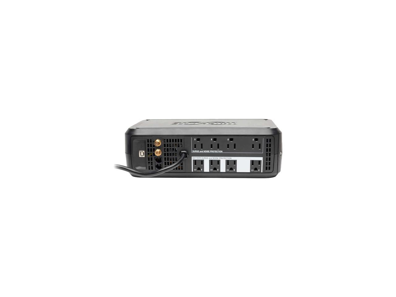 Tripp Lite SmartPro LCD 120V 1000 VA 500 Watts Line-Interactive UPS, AVR, Tower, USB, TEL / DSL / Coax Protection, 8 Outlets (SMART1000LCD)