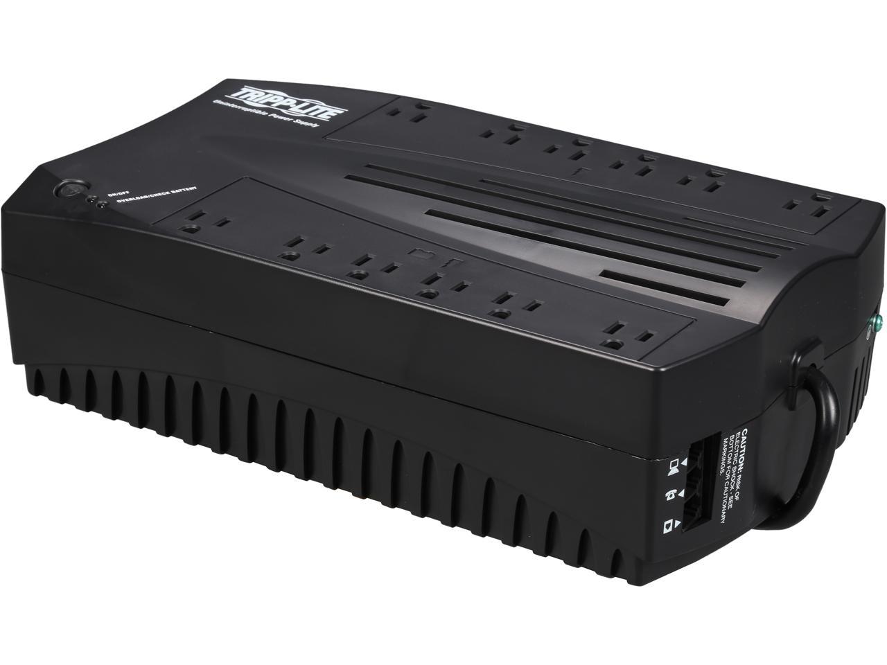 Tripp Lite AVR750U AVR Series 750 VA 450 Watts 12 Outlets Line Interactive UPS for PCs