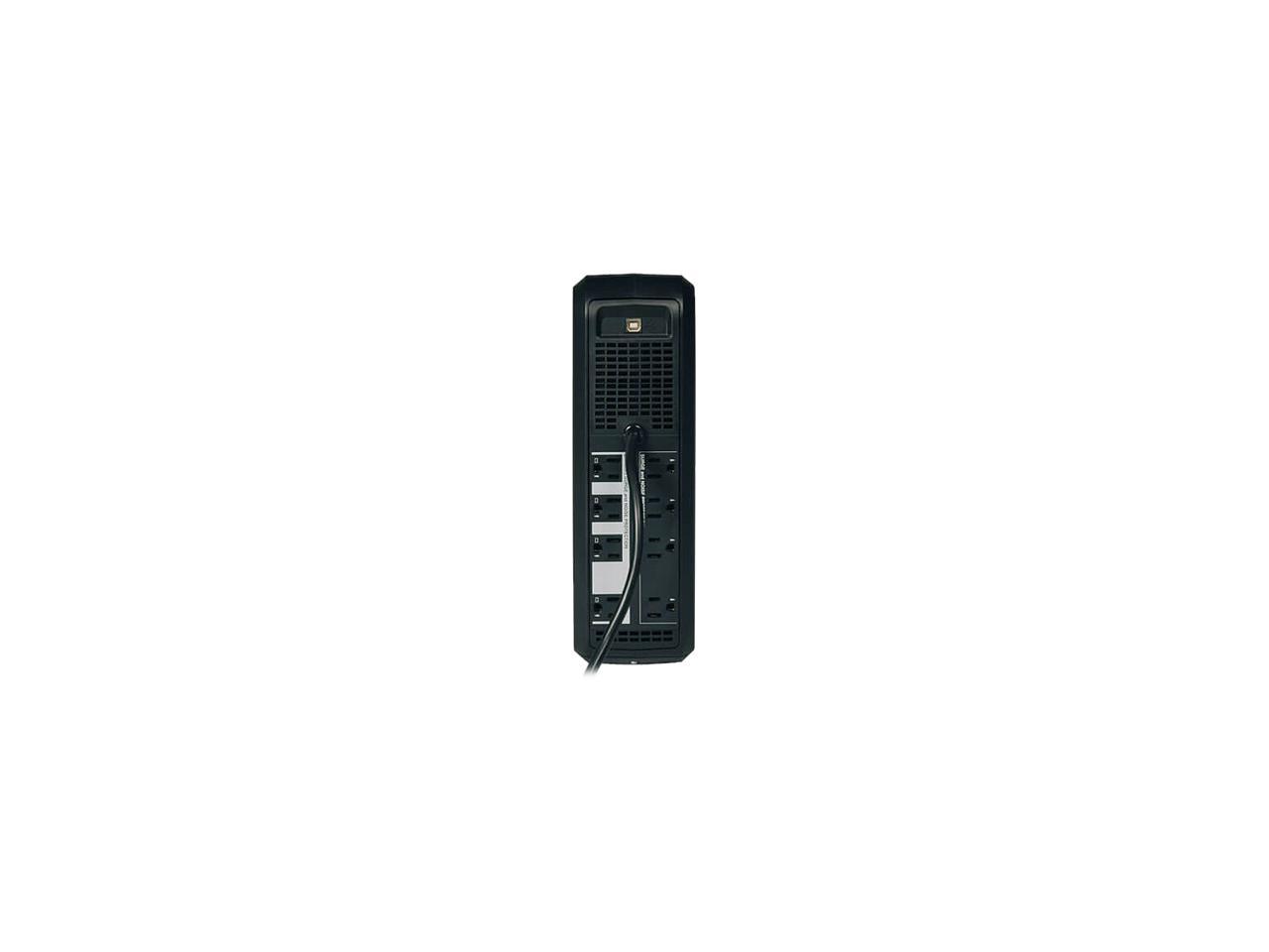 Tripp Lite OmniSmart LCD 120V 650 VA 350 Watts Line-Interactive UPS, Tower, LCD display, USB port (OMNI650LCD)