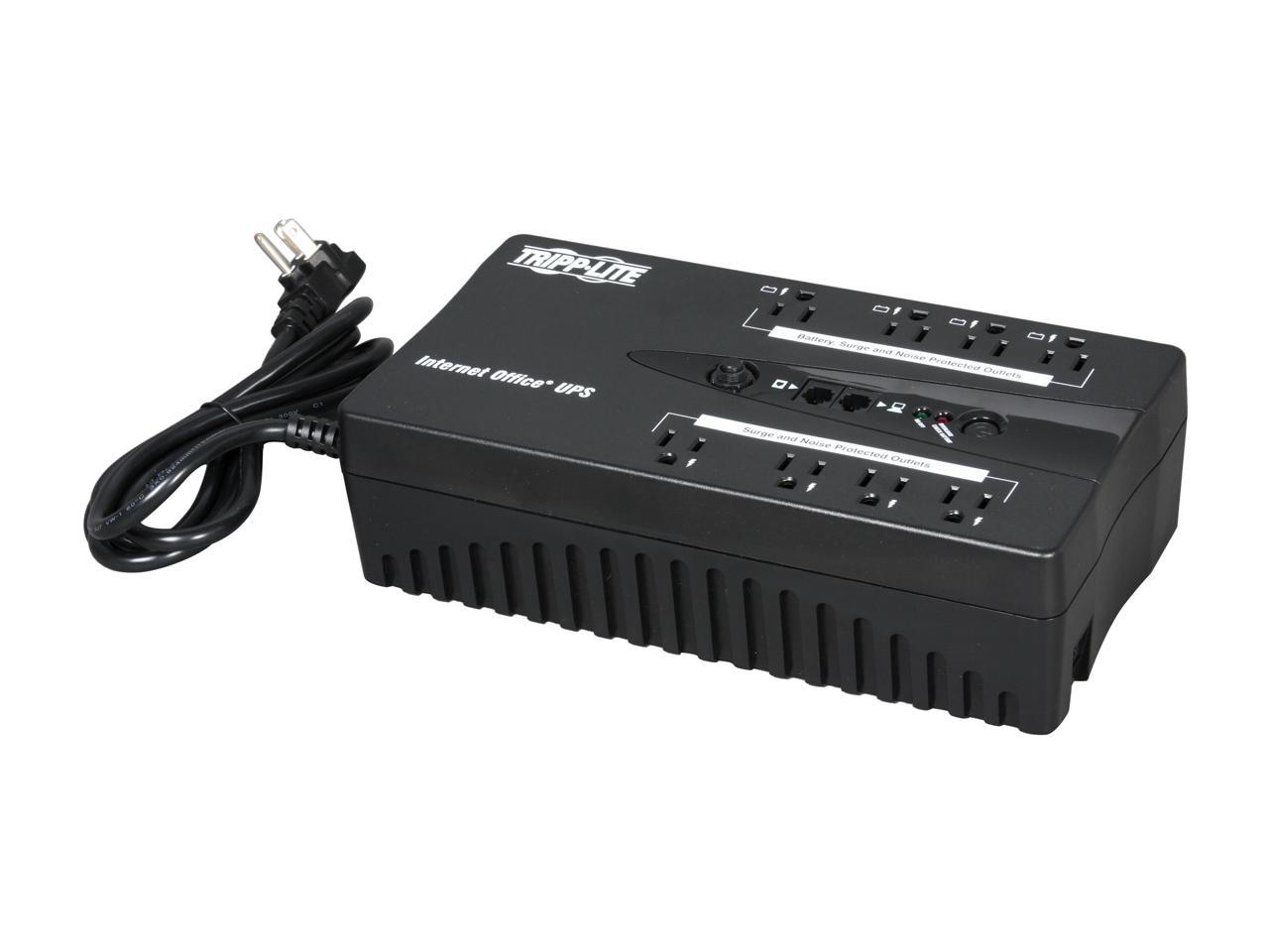 Tripp Lite INTERNET550SER Internet Office 550 VA 300 Watts 8 Outlets Standby UPS for PCs