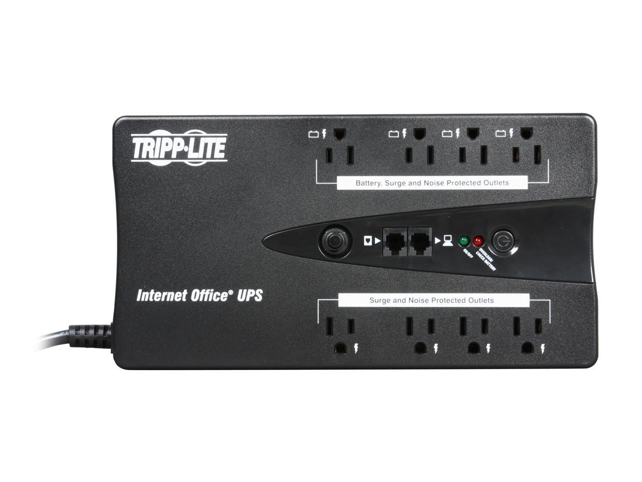 Tripp Lite INTERNET550SER Internet Office 550 VA 300 Watts 8 Outlets Standby UPS for PCs