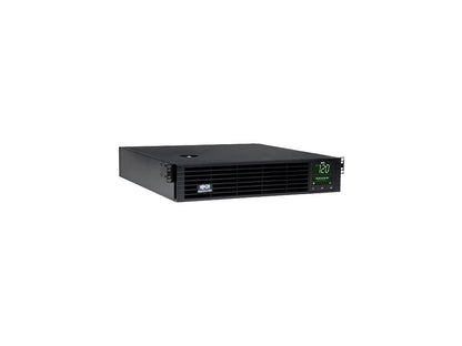 Tripp Lite 3kVA Sine Wave UPS Back Up, Line-Interactive 120V 2.25kW, 2U, Extended Run, Network Card Options, LCD, USB, DB9 (SMART3000RM2U)