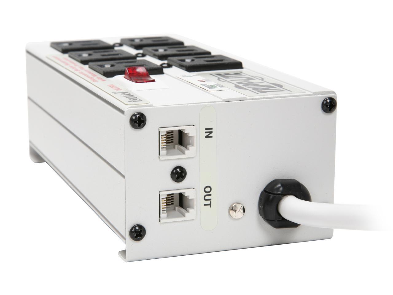 Tripp Lite ISOTEL6ULTRA 6ft. 6 Outlets 3330 Joules Isobar Surge Suppressor