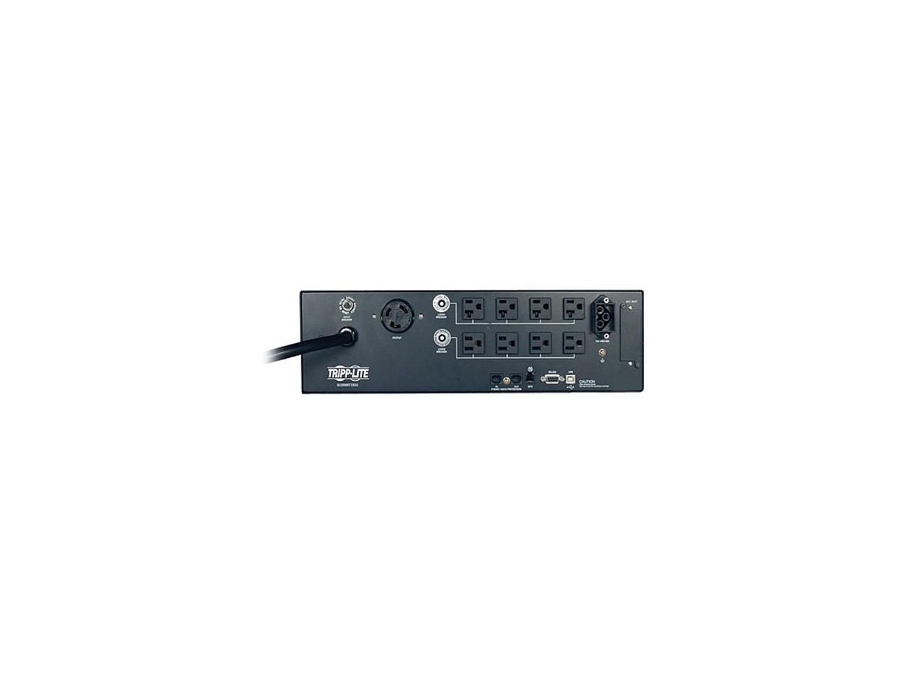 Tripp Lite SU3000RTXR3U Smart Online 3000 VA 2400 Watts 9 Outlets 2U Rackmount Expandable Runtime UPS