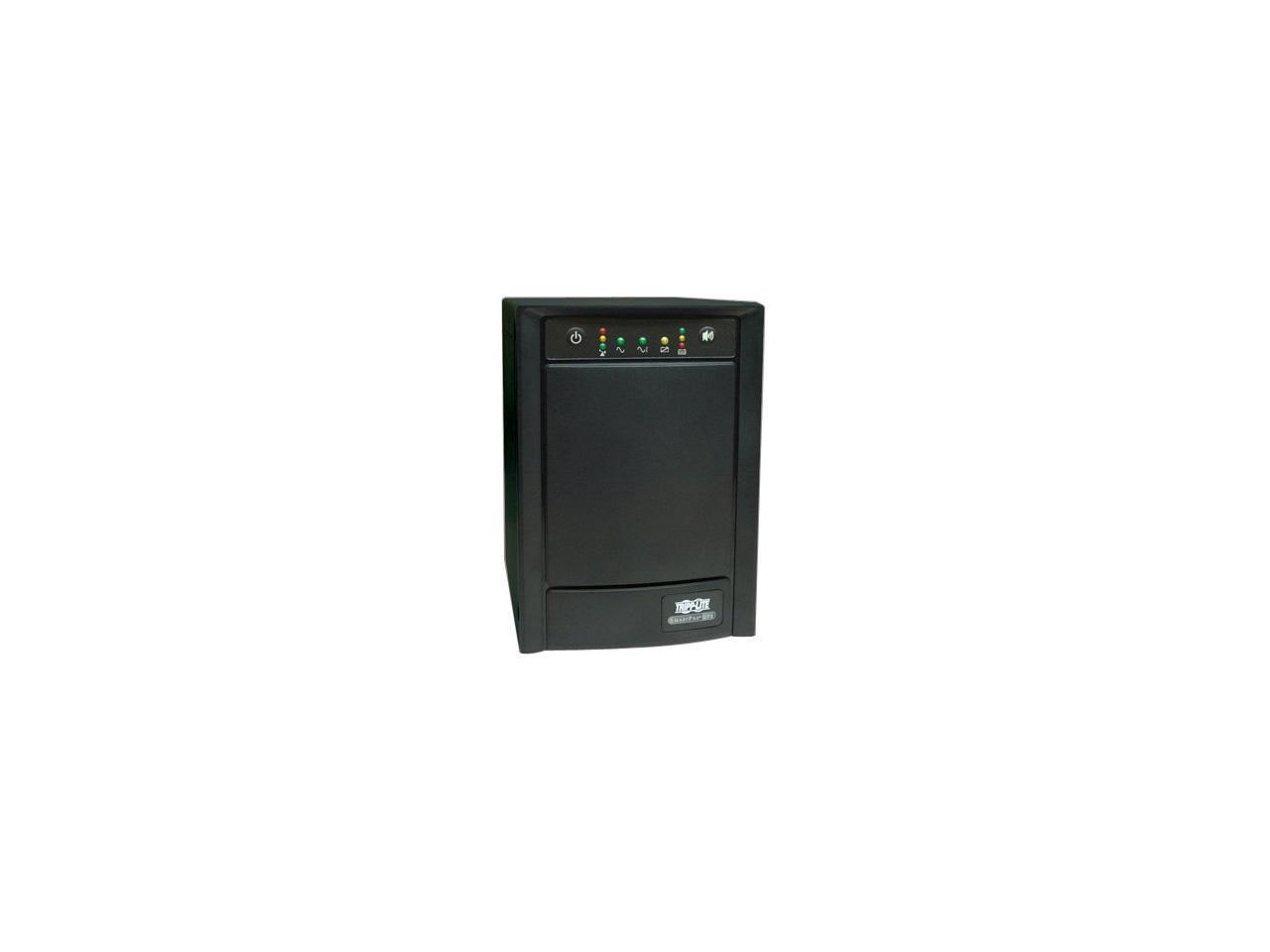 Tripp Lite SMART1500SLT Smart Pro 1500 VA 900 Watts Tower 8 Outlets Line Interactive UPS with SNMP Slot