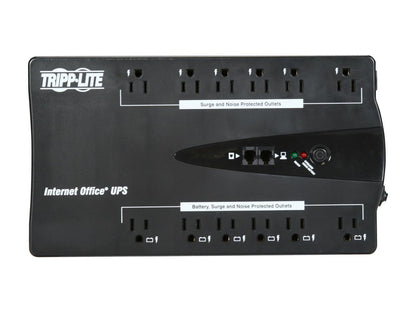 Tripp Lite INTERNET900U Internet Office 900 VA 480 Watts 12 Outlets Standby UPS for PCs