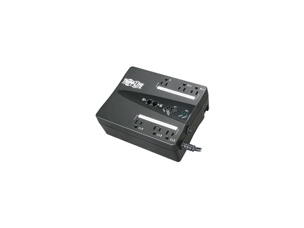 Tripp Lite ECO350UPS Energy Saving Green 350 VA 180 Watts 6 Outlets Standby UPS for PCs