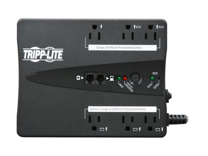 Tripp Lite ECO350UPS Energy Saving Green 350 VA 180 Watts 6 Outlets Standby UPS for PCs