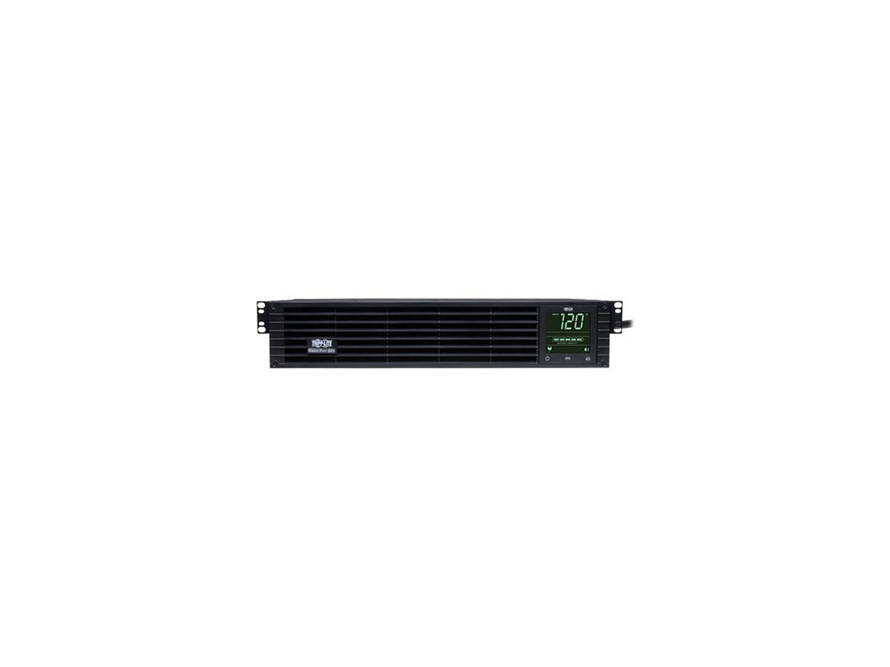 Tripp Lite SMART2200RM2U 2200VA 1920W UPS Smart Rackmount AVR LCD 120V USB DB9 SNMP 2URM, 8 Outlets