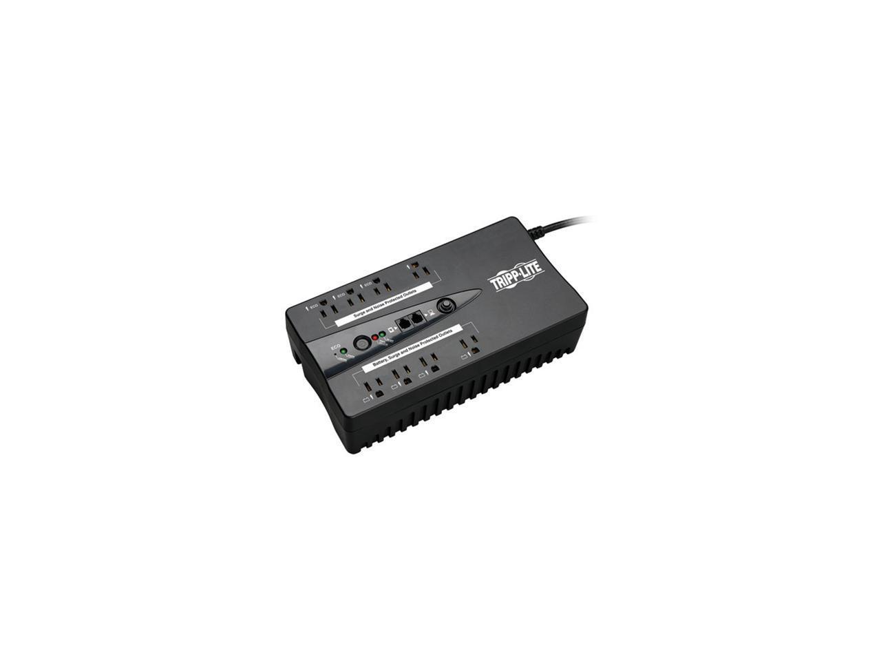 Tripp Lite ECO550UPSTAA Energy Saving Green 550 VA 300 Watts 8 Outlets Standby UPS TAA / GSA Compliant