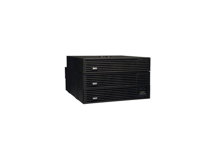 Tripp Lite Smart Online 6kVA 5.4kW UPS Back Up, Double-Conversion, 208 / 240 & 120V, 6U Rack / Tower, Extended Run, USB, DB9 Serial, Bypass Switch (SU6000RT4UTF)