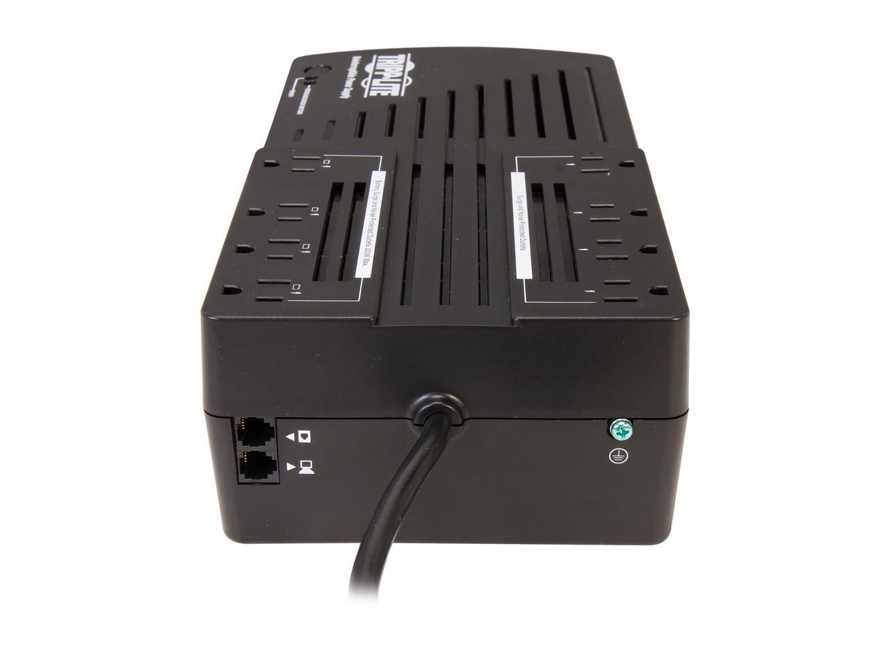 TRIPP LITE AVR700U 700 VA 350 Watts 8 5-15R Outlets Line-interactive 700 VA/350 W Desktop UPS