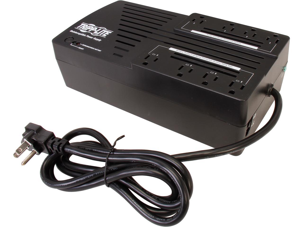 TRIPP LITE AVR700U 700 VA 350 Watts 8 5-15R Outlets Line-interactive 700 VA/350 W Desktop UPS