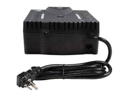 Tripp Lite 850 VA UPS Battery Backup, LCD, 425 Watts Eco Green, USB, RJ11, 12 Outlets (ECO850LCD)