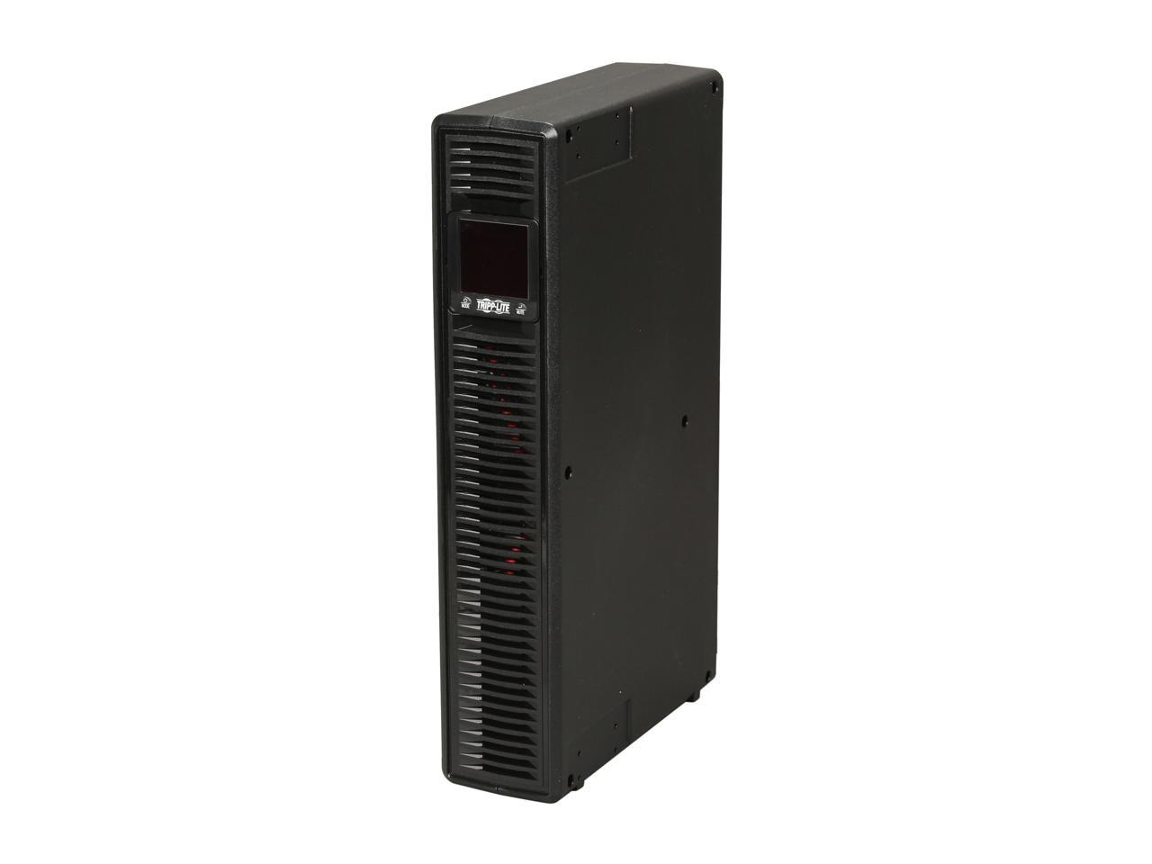 Tripp Lite 1500 VA Smart UPS Back Up, 900 W Rack-Mount / Tower, LCD, AVR, Extended Runtime Option, USB, DB9 (SMART1500LCDXL)