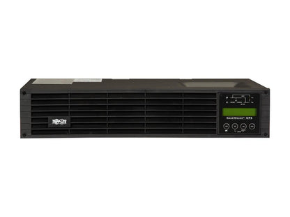 TRIPP LITE SMARTONLINE Series SU1000RTXLCD2U 1000 VA 900 Watts 6 Outlets On-Line Double-Conversion UPS, 2U Rack/Tower, Interactive LCD display