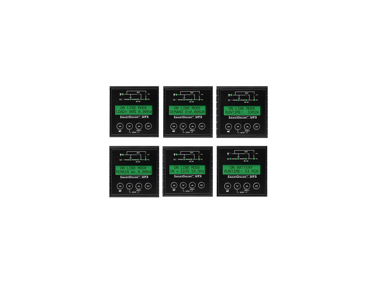 Tripp Lite Smart Online 1.5kVA UPS Back Up, Double-Conversion, 120V 1.35kW 2U Rack / Tower, Extended Run, Network Card Slot, LCD, USB, DB9 (SU1500RTXLCD2U)