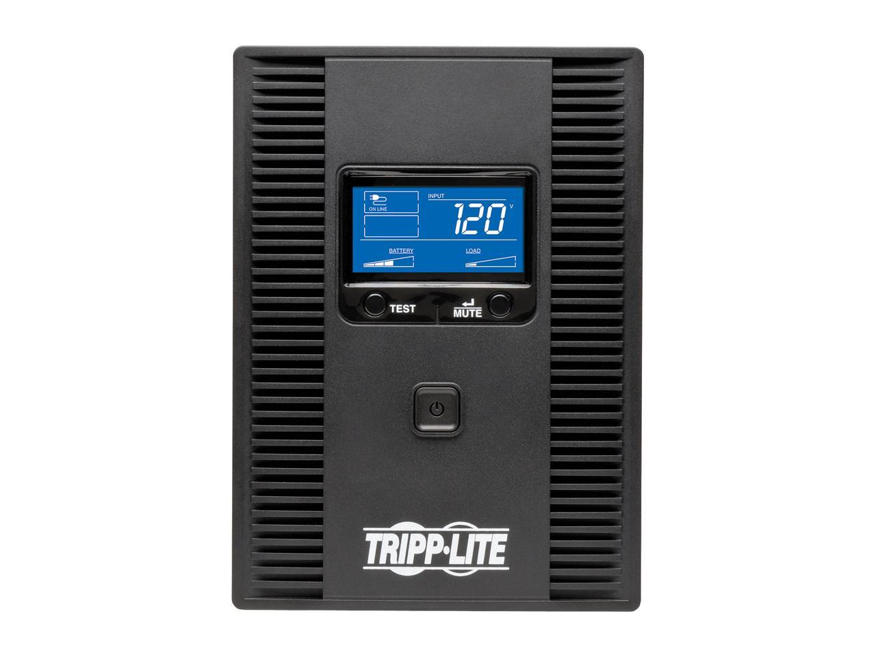 Tripp Lite SMART1500LCDT 1500 VA 900 W UPS Back Up Smart Tower LCD AVR 120V USB Coax RJ45
