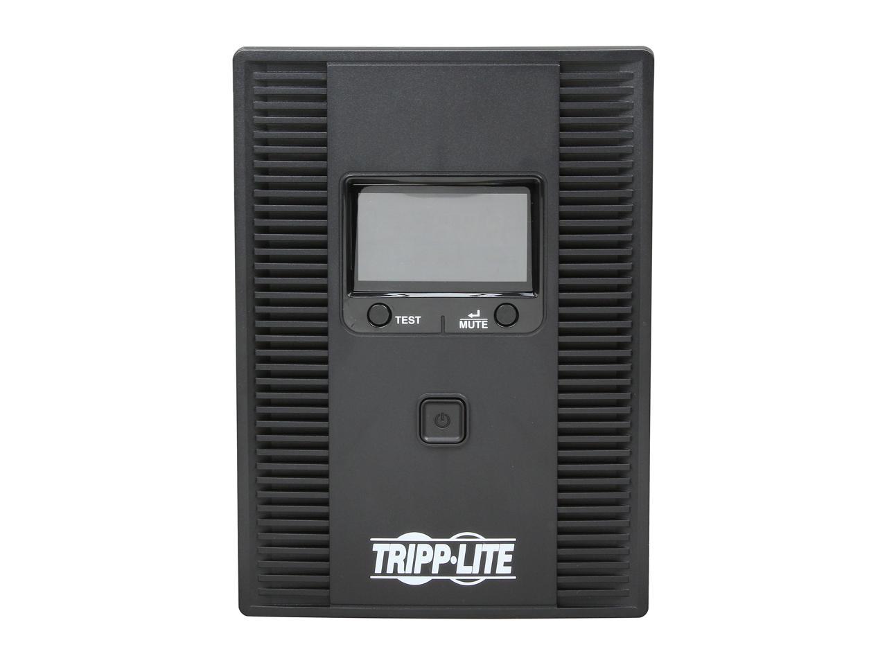 Tripp Lite OMNI1500LCDT 1500 VA 810 Watts Line-Interactive UPS Back Up, LCD, 120V Tower, LCD Display, USB Port