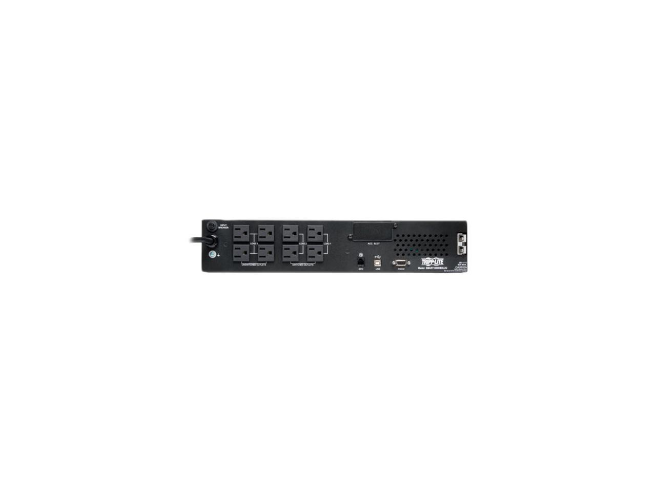 TRIPP LITE SmartPro SMART1000RMXL2U 1000 VA 900W 8 Outlets Line-Interactive Sine Wave UPS