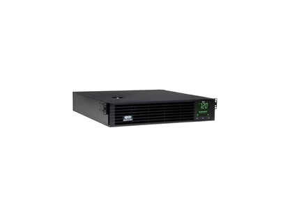 Tripp Lite SmartPro 120V 2.2 kVA 1.92 kWatts Line-Interactive Sine Wave UPS, 2U Rack / Tower, Extended Run, Pre-Installed WEBCARDLX Network Interface, LCD Display, USB, DB9 Serial (SMART2200RMXLN)