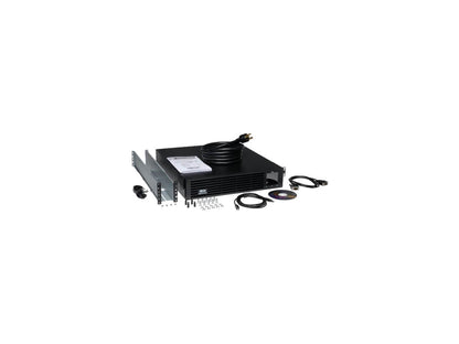 Tripp Lite SmartPro 120V 3 kVA 2.25 kWatts Line Interactive Sine Wave UPS, 2U Rack / Tower, Pre-Installed WEBCARDLX Network Interface, LCD Display, USB, DB9 Serial (SMART3000RM2UN)