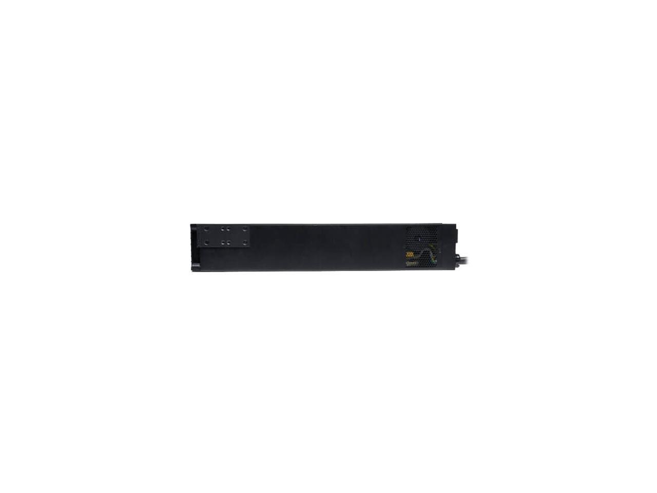 Tripp Lite SmartPro 120V 3 kVA 2.88 kWatts Line-Interactive Sine Wave UPS, 2U Rack / Tower, Extended Run, Pre-installed WEBCARDLX Network Interface, LCD Display, USB, DB9 Serial (SMART3000RMXLN)